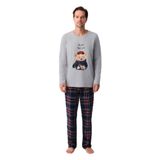 SUWEN Teddy Bear Erkek Pijama Takımı