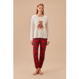 Suwen Teddy Bear Pijama Takımı