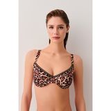 Suwen Wild Balenli Bikini Üst - Renkli - 38