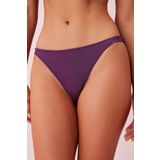Suwen Yanı Bantlı Dokulu Bikini Alt