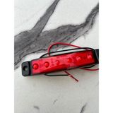 Suya Dayanıklı 24V Parmak LED – Araç Içi & Dış Mekan Aydınlatma, Dayanıklı Mini LED Işık - Kırmızı