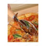 Suya Dayanıklı Ahşap Pizza Hamur ve Börek Kesici Rulet Kesme Bıçağı