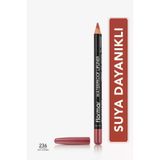 Suya Dayanıklı Dudak Kalemi (Kahve) - Waterproof Lipliner - 236 Nut Cookie - 8690604567492