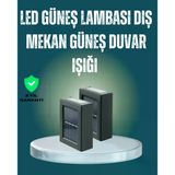 Suya Dayanıklı Güneş Enerjili Bahçe Lambası Mir97222545