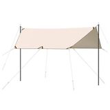 Suya Dayanıklı Güneşlik Tente 500x300 cm Plaj Kamp Bahçe Çadırı Gölgelik Oxford Kumaş