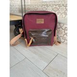 Suya Dayanikli Mumlu Kanas Unisex ve Çocuk Ayarlanabilir Uzunluk Sirt ve Okul Cantasi - Standart - Kırmızı