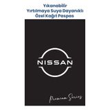 Suya Dayanıklı Nissan Oto Paspas Kağıdı Siyah 50 Adet - 35x50cm