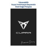 Suya Dayanıklı Yıkanabilir Cupra Oto Paspas Kağıdı Siyah 50 Adet