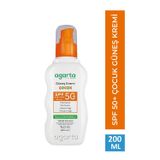Suya Dayanıklı Yüksek Koruma SPF 50+ Yüz Vücut Güneş Koruyucu Bebek Çocuk 200 ml