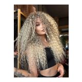 Suzan Peruk Afro Dalga El Yapımı Peruk 62