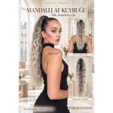 Suzan Peruk At Kuyruğu Tak çıkart Gerçek saç dokusunda Medikal At Kuyrukları-Yıkanabilir Fönlenebilir