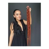 Suzan Peruk Örgü At kuyruğu Uzun(videolu) Saçına Ör ve Çık Uzun Örgü At kuyruğu Postiş saç modeli AT KUYRUĞU