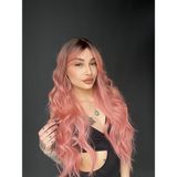 Suzan Peruk Pastel Pembe Medikal Doğal Renk Görünümlü Saç Peruk