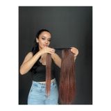Suzan Peruk Tost görünümlü saç - At kuyruğu Postiş Bağcıklı En kullanışlı model.AT KUYRUĞU SAÇ MODELİ