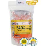 Süzen 92 Sigara Ağızlığı Filtresi Slim 540'lı Ekonomik Poşet + 60'lı Adaptör (ÖZEL SERİ)