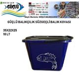 Süzgeçli Balık Kovası 10Lt