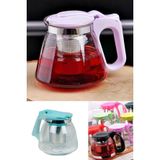 Suzgecli Cam Demlik Tea Pot1100 Ml -Cay Kahve Ve Bitki Cayi Caydanligi