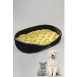 Suzi Kedi Köpek Yatağı Siyah Evcil Hayvan Kedi Minderi Kedi Yuvası Evi Kulübesi