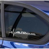 Suzuki Alto Yan Cam Sticker Oto Kapı Çıkartma 20cmx7cm