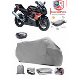 Suzuki Gsr 600 Branda Gri Arka Çanta Uyumlu(Topcase) Motosiket Brandası Motor Örtüsü Çadır Su Geçirmez Motosiklet Kılıfı Motor Brandası,lastikli,taşıma Torbalı