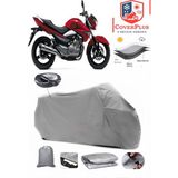 Suzuki GW250 Inazuma Branda Gri Arka Çanta Uyumlu(Topcase) Motosiket Brandası Motor Örtüsü Çadır Su Geçirmez Motosiklet Kılıfı Motor Brandası,lastikli,taşıma Torbalı
