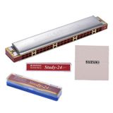 Suzuki Study 24h C Key-metal Mızıka-özel Kutu ve Bez