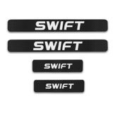 Suzuki Swift Carbon Fiber Kapı Eşiği Yazısı Sticker Boya Koruma