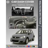 Suzukı Sx4 (2006-2014) Torpido Örtüsü Panel Torpido Koruma Tam Uyum Uv Koruma Hızlı Montaj