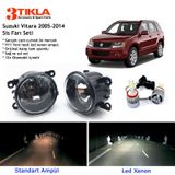 Suzuki Vitara 2005-2014 Beyaz Led Xenon Sis Farı Seti