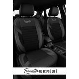 Suzuki Vitara Cabrio (Etta) 1.6 16V (Et) (97 Hp) 1996 Uyumlu Tay Tüyü Form Oto Kılıfı Tam Set Siyah