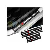Suzuki Vitara Karbon Kapı Eşiği Koruma Oto Sticker Etiket 4 Parça