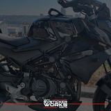 Sv Sticker Works Motosiklet Koruma Demiri Sticker Şimşek Sticker Tüm Markalar Uyumlu Dekor Sticker - Siyah - SVSTICKERWORKS