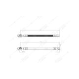 SVAC 10-237 Arka Fren Hortumu A4 00-08 Exeo 08-