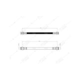 SVAC 300142 Arka Fren Hortumu Opel Corsa D Kampanalı Araçlar Icın 06- Opel Corsa E / Corsa E Van X15 15-