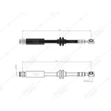SVAC 300143 Ön Fren Hortumu Corsa E / Corsa E Van X15 Fren Disk Capı 308 Mm. 15-