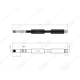 SVAC 50-169 Ön Fren Hortumu Mercedes 903 316Cdı 00-06 904 416Cdı 00-06