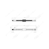 SVAC 600160 Arka Fren Hortumu Master I 00-04 Master II 04-09 Movano 98-