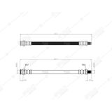 SVAC 600282 Arka Fren Hortumu Palio Weekand 96-
