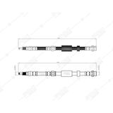 SVAC 710118 Ön Fren Hortumu Mazda 3 Mazda 5 03-0905-