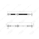 SVAC 730123 Onsag/Sol Fren Hortumu Juke 10-