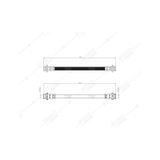 SVAC 730136 Arka Fren Hortumu Micra K13 10-