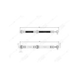 SVAC 730149 Ön Sol Fren Hortumu Qashqai 07-