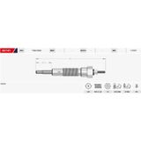 Svac Kızdırma Bujisi 24V Nıssan Caball-Cıvılıan-Clıpper-F22 3.0-3.3D (4 Ad )
