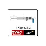 Svac Kızdırma Bujisi 7V Audi A3 A4 A6 2.0Tdi- Sv106- 4 Adet Takım