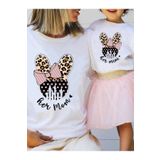 SVART WEAR Anne Kız Kombin Tişört Takımı T-Shirt Twin Anne Kız Çoçuk Mini Mom (TEKLİ FİYAT)