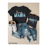 SVART WEAR Anne Oğlan Kombin Tişört Takımı T-Shirt Twin Erkek Çocuk Anne mama's boy (TEKLİ FİYAT)