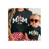 SVART WEAR Mickey Mama Mini Anne Oğul Erkek Çocuk Kombin Tişört Takımı T-Shirt Twin (TEKLİ FİYAT)