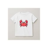 SVART WEAR Tatlı Yengeç Bisiklet Yaka %100 Pamuk Baskılı Kısa Kollu Çocuk Ve Genç Tişört