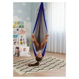 Svava Duyu Terapili Çocuk Salıncağı, Yaylı Antigravity - Terapi Salıncak Mavi/gri