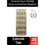 Svein 20'li 1. Sınıf Çakmak Taşı Universal Blester Evrensel Tüm Çakmaklarla Uyumlu Kaliteli Uzun Ömürlü